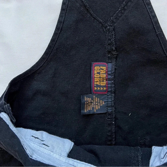 Vintage Faded Glory Shorts Overalls - Picture 2 of 10